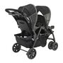 Chicco Cortina Together Stroller in the Minerale 3/4 Back View