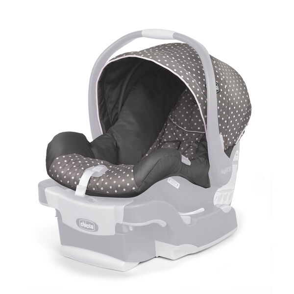 KeyFit 30 Infant Car Seat Cover, Canopy &amp; Shoulder Pads - Lilla in Lilla