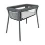 LullaGo Anywhere Bassinet in Grey Star 3/4 Front View