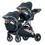 Chicco Corso Flex Stroller Twins Bundle in Legend ICS Profile