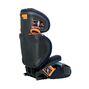 Chicco KidFit Zip Plus Car Seat in Seascape 3/4 Back View