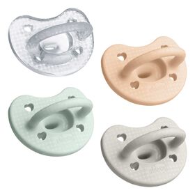 Chicco PhysioForma Luxe Orthodontic Silicone Pacifier 0-6m (4pk)