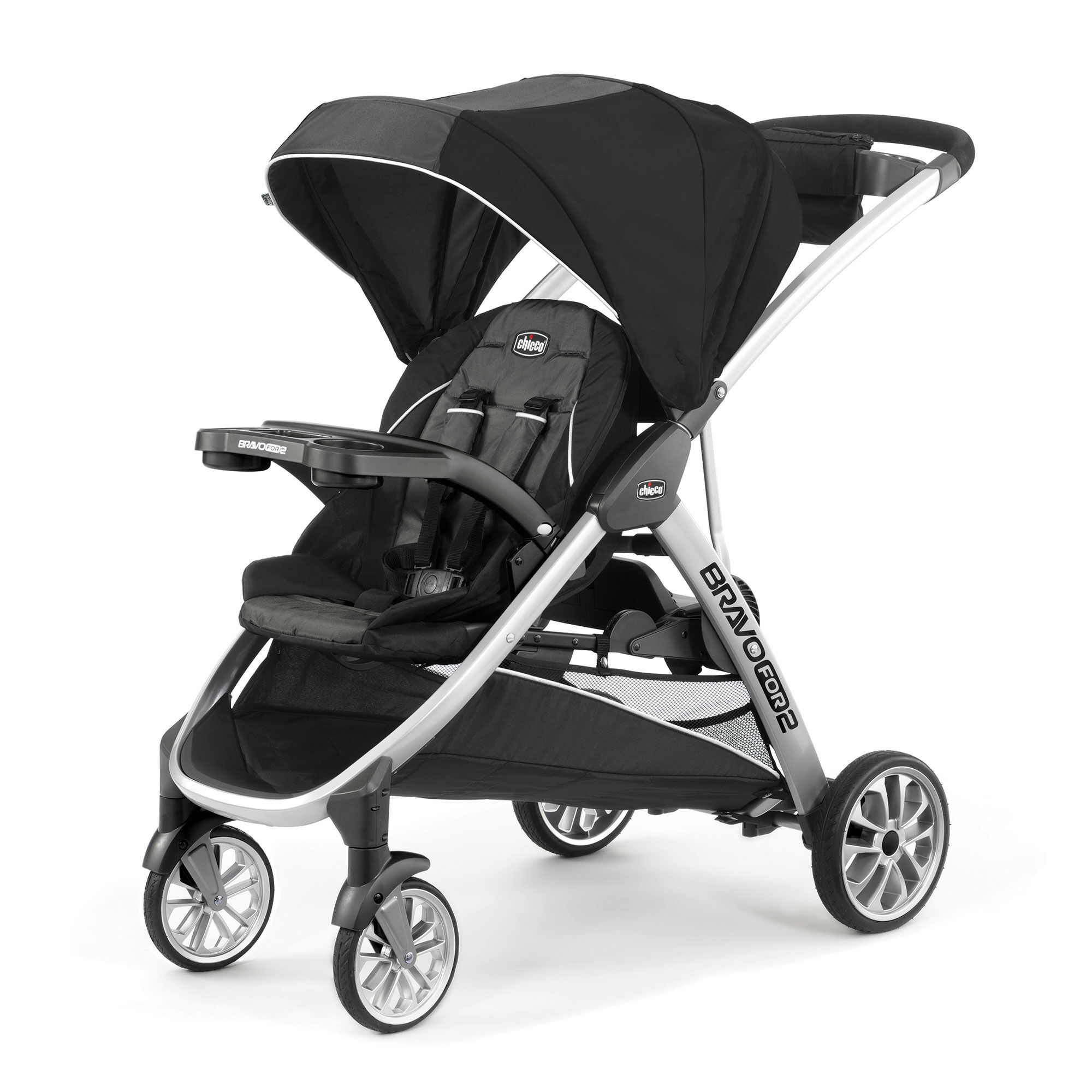 Iron Chicco BravoFor2 Standing/Sitting Double Stroller 