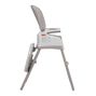 Chicco Stack Hi-Lo High Chair in Sand Right Profile View