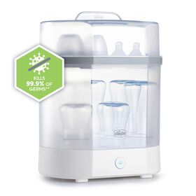 Chicco Duo 5oz. Hybrid Baby Bottle with Invinci-Glass Inside and Plastic  Outside, Dishwasher, Bottle Warmer, and Electric Sterilizer Safe, Intui-Latch Nipple