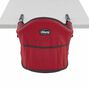 Chicco Caddy Hook-on Chair in Red Back View