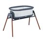 Chicco LullaGlide Bassinet in Luna 3/4 Front View