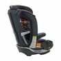 Chicco MyFit Harness and Booster Car Seat in Indigo 3/4 Back View