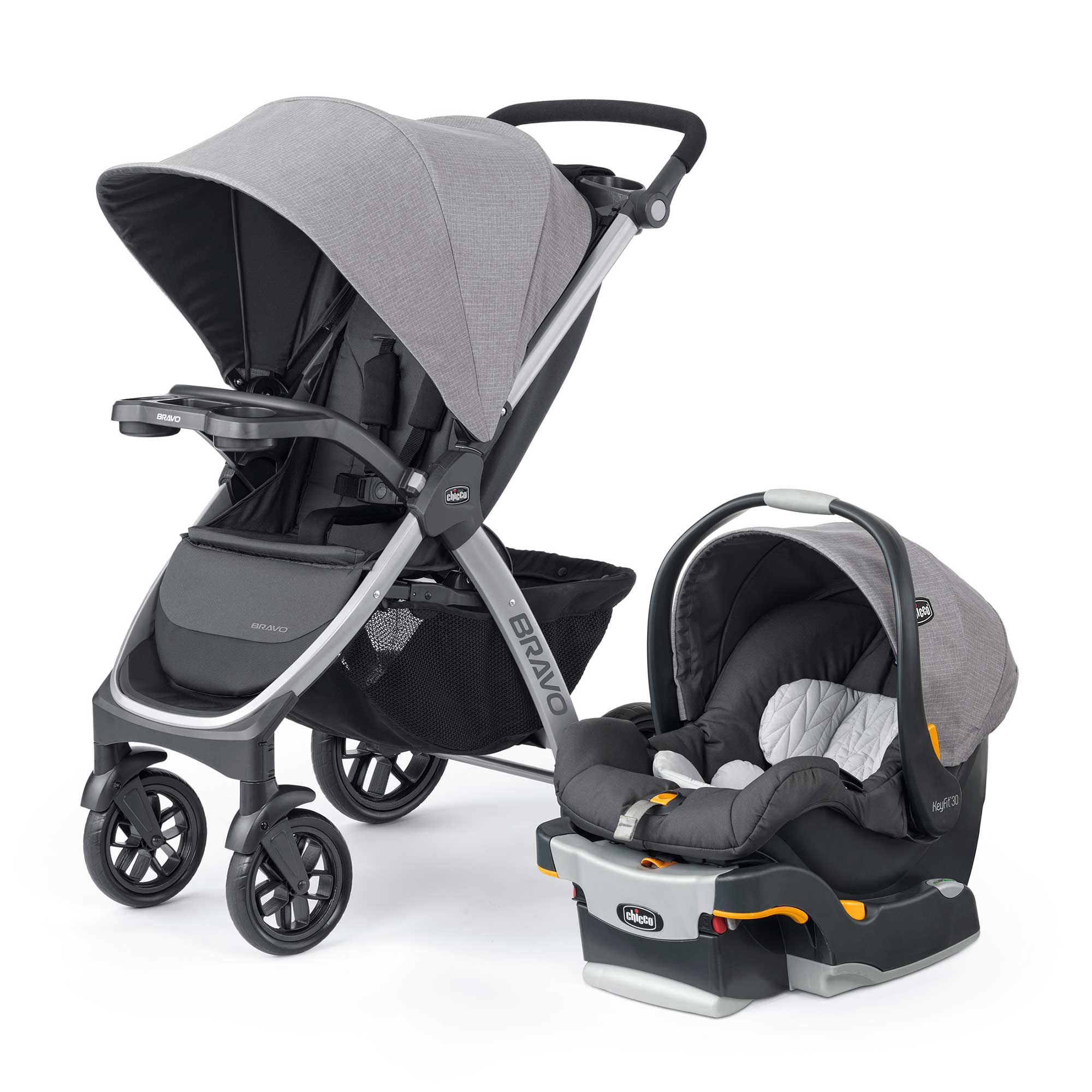 Baby pram Car Seat Carrycot Travel System 3in1 Pushchair Combi Buggy From Birth 