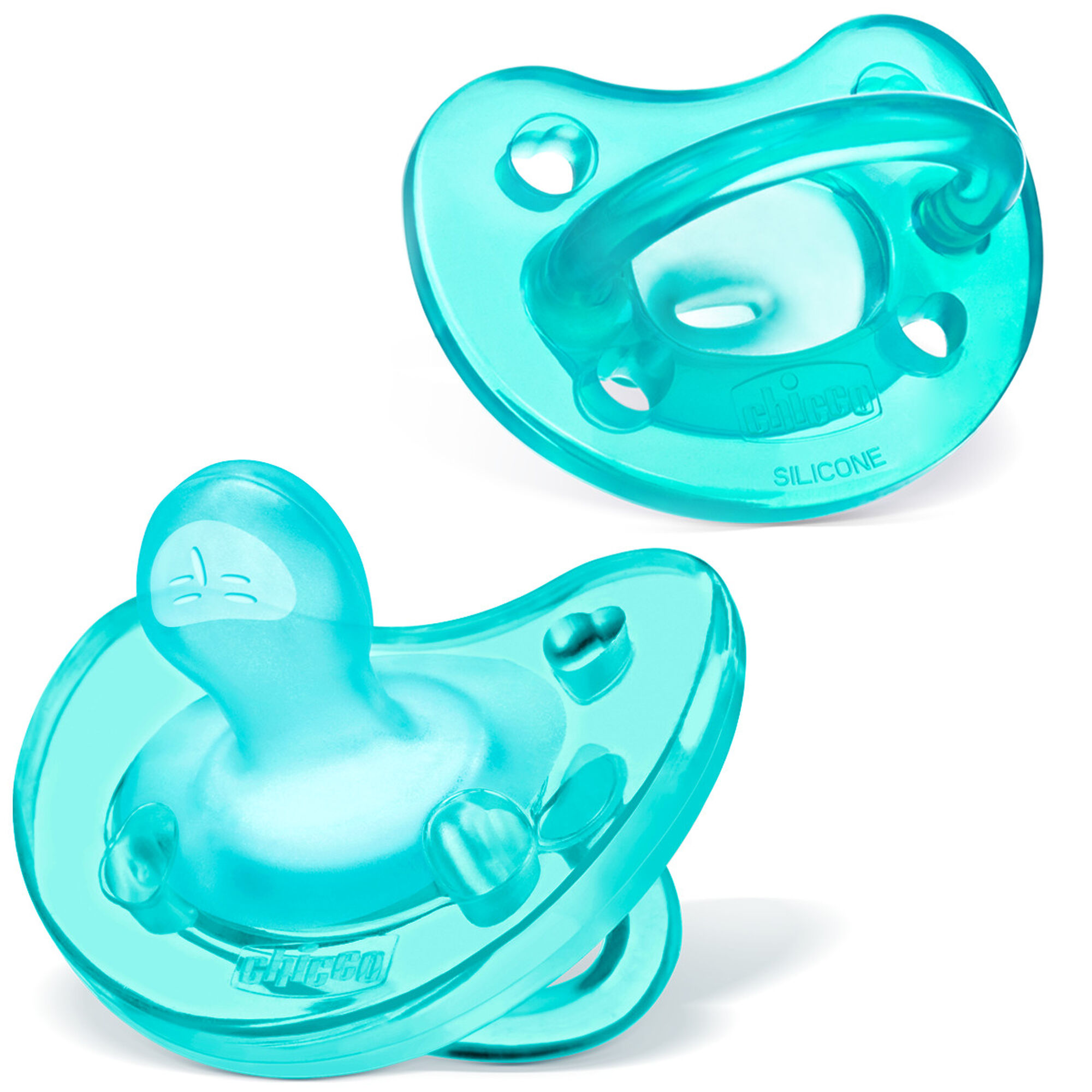 verdict missile amplitude PhysioForma Soft Silicone Pacifier - Teal 0-6m (2pc)