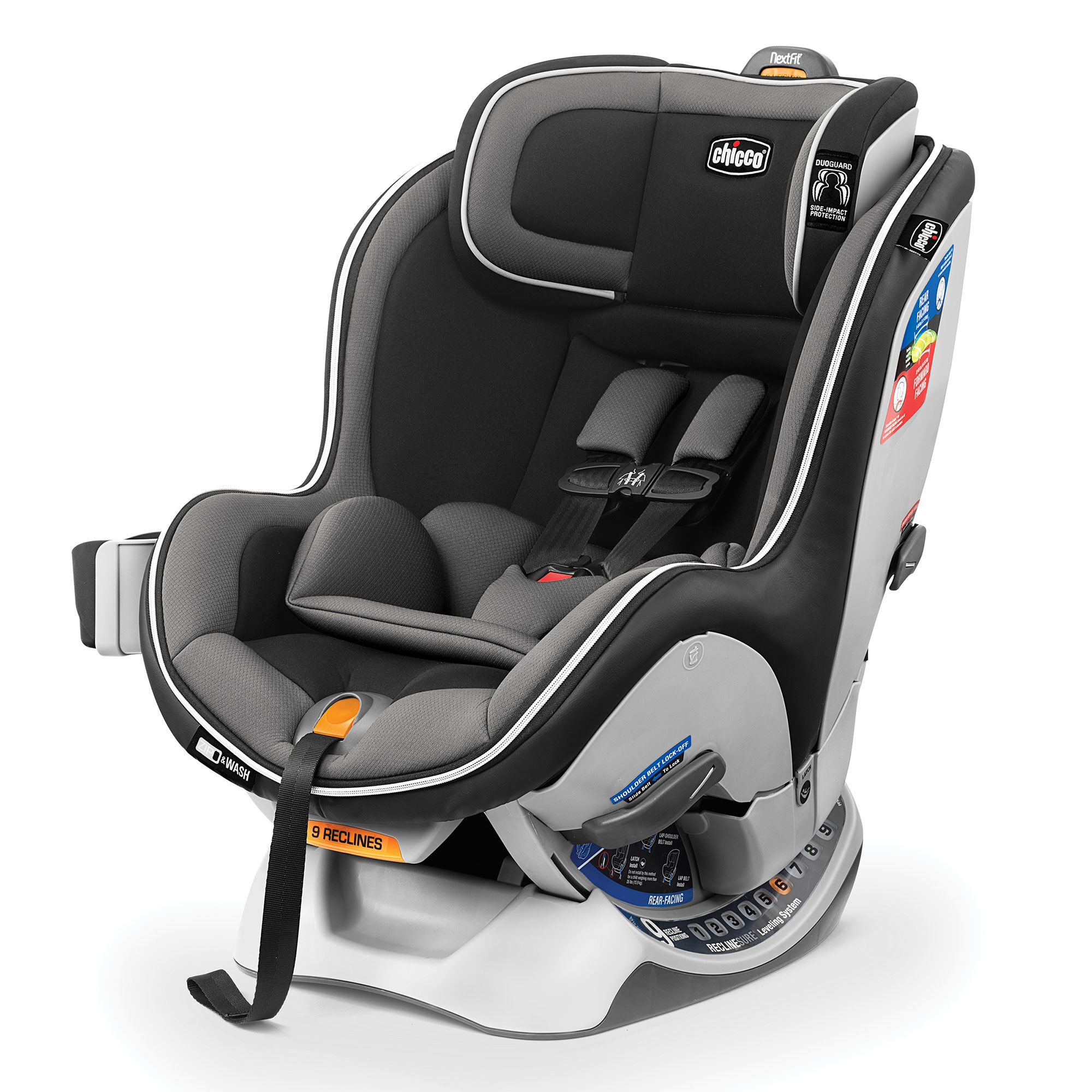 Chicco NextFit Zip Convertible Car Seat - Carbon | Chicco