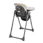 Chicco Polly Highchair in Taupe 3/4 Back View