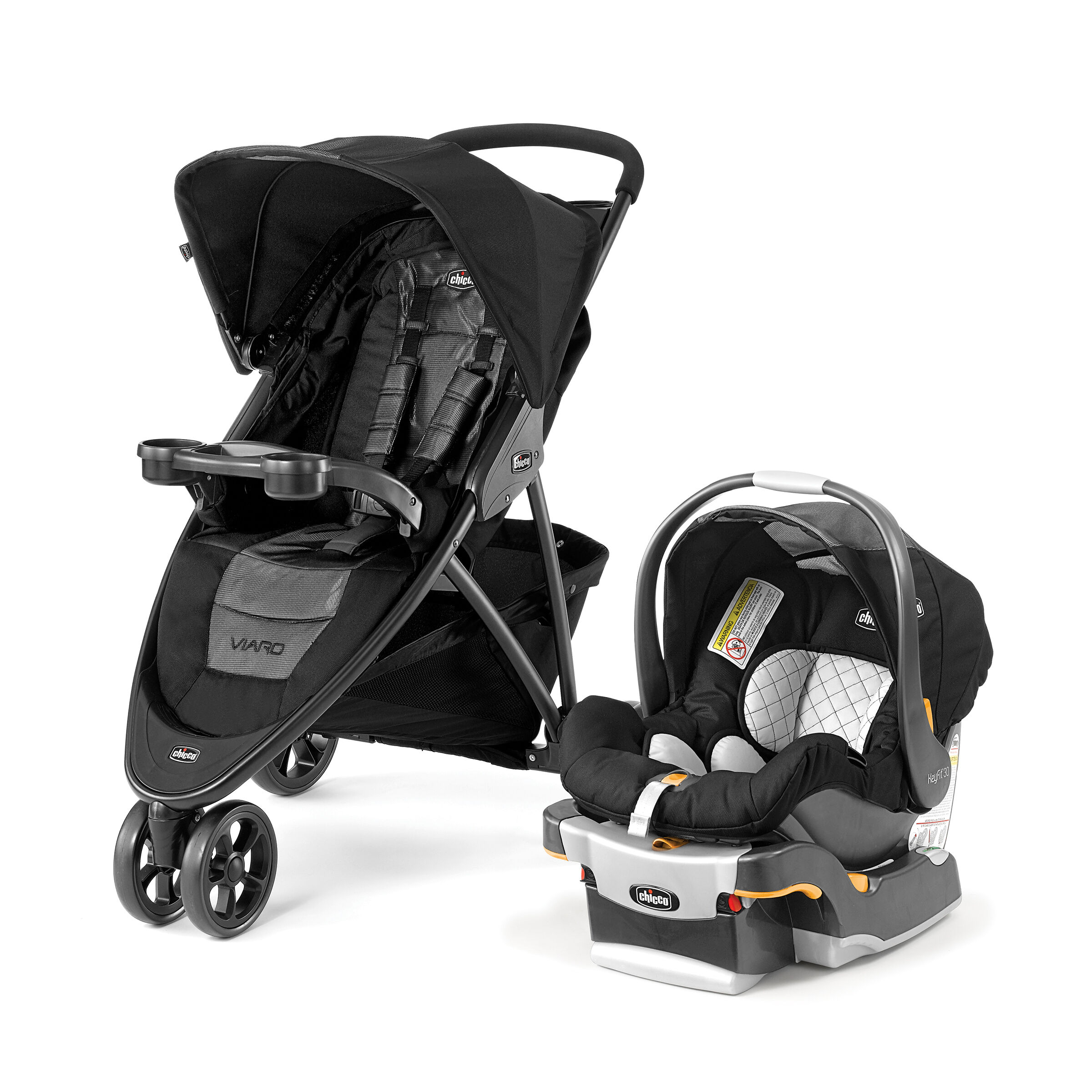 all in one stroller travel system