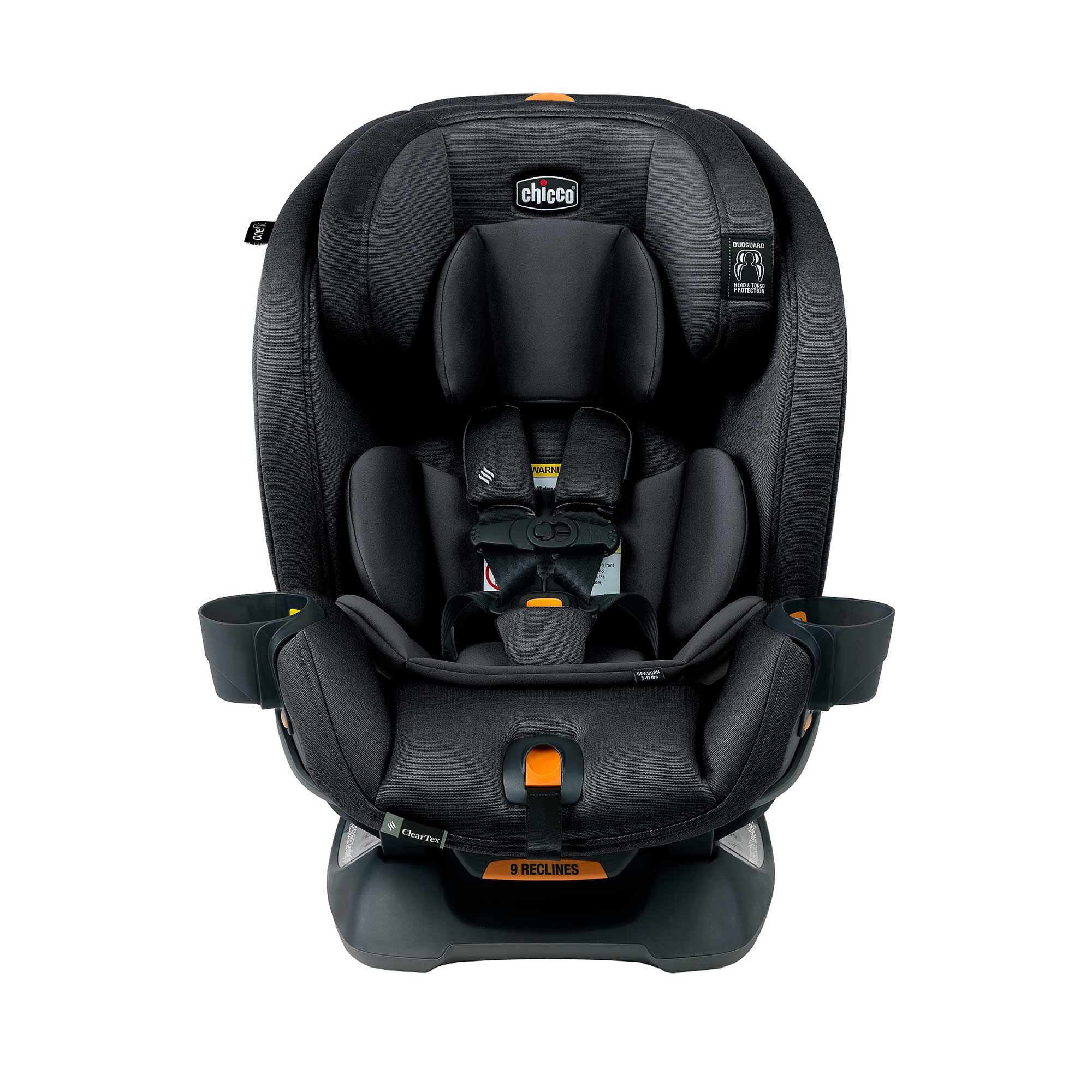 OneFit ClearTex All-in-One Car Seat - Obsidian