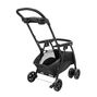 Chicco KeyFit Caddy Frame Stroller in Black 3/4 Back View