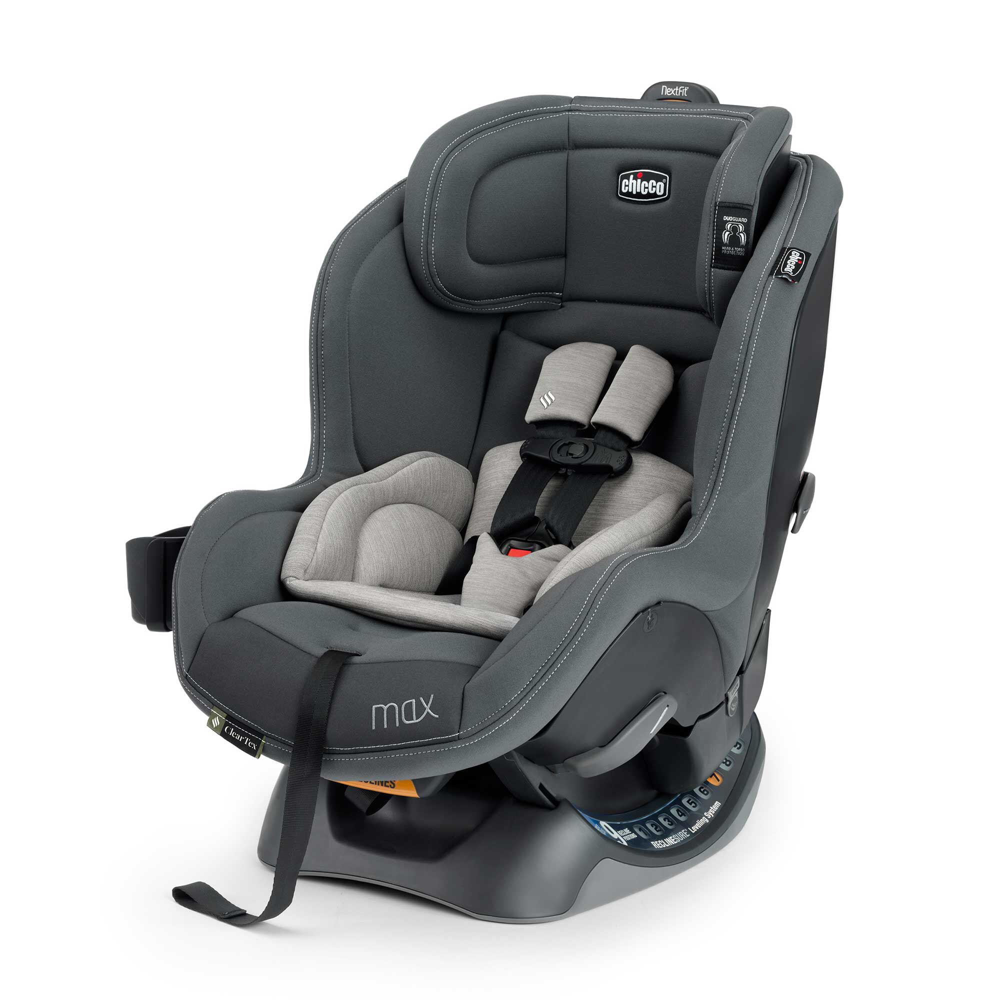 NextFit Max ClearTex Extended-Use Convertible Car Seat - Shadow 