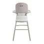 Chicco Stack Hi-Lo High Chair in Sand Back View