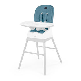 Stack High Chair or Snack Booster Seat Cover Set in Tide