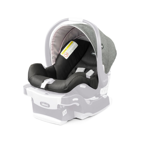 KeyFit 30 Infant Car Seat Cover, Canopy &amp; Shoulder Pads - Ava in Ava