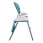 Chicco Stack Hi-Lo High Chair in Tide Right Profile View