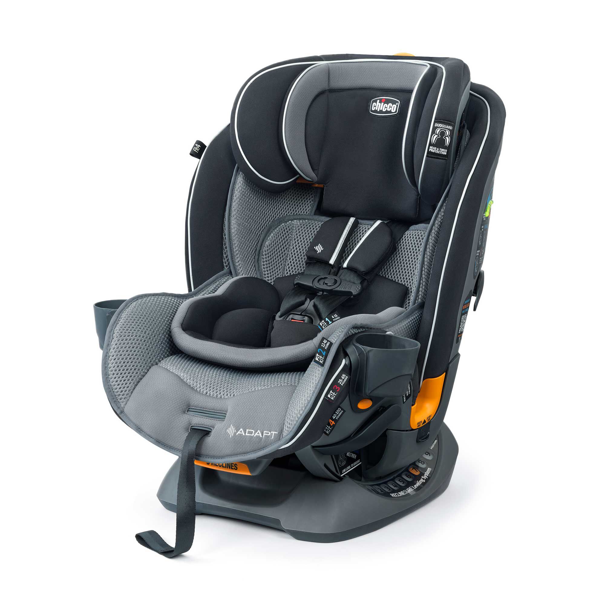 Chicco Fit4 Adapt 4-in-1 Convertible Car Seat - Ember | Chicco
