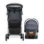 Chicco Mini Bravo Sport Travel System in the Carbon Back View