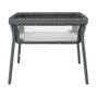 LullaGo Anywhere Bassinet in Grey Star Left View