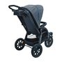 Chicco Activ3 Jogging Stroller in Eclipse 3/4 Back View
