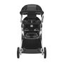 Chicco Bravo For 2 Stroller in Iron Back View
