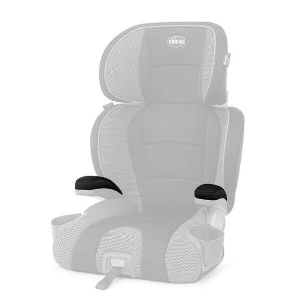 KidFit 2-in-1 Belt Positioning Booster Seat Armrest Covers in 