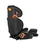 Chicco KidFit Zip Air Plus Car Seat in Q Collection 3/4 Back View