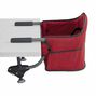 Chicco Caddy Hook-on Chair in Red Left Profile View