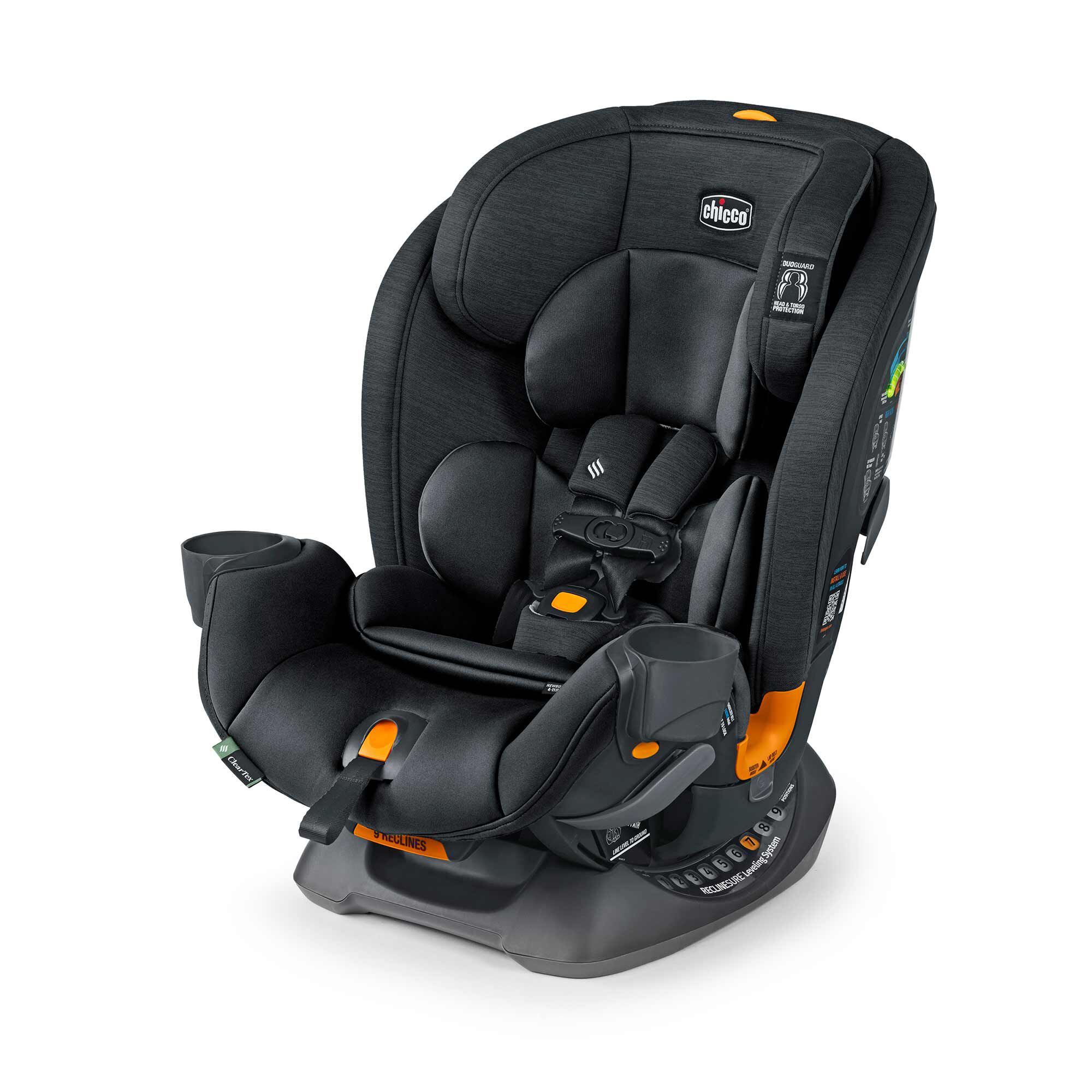 Chicco Fold & Go i-Size Car Seat Suitable From 3 Years Jet Black 