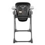 Chicco Polly Highchair in Black Back View
