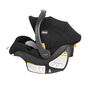 Chicco KeyFit ClearTex Infant Car Seat in Black Left Profile View