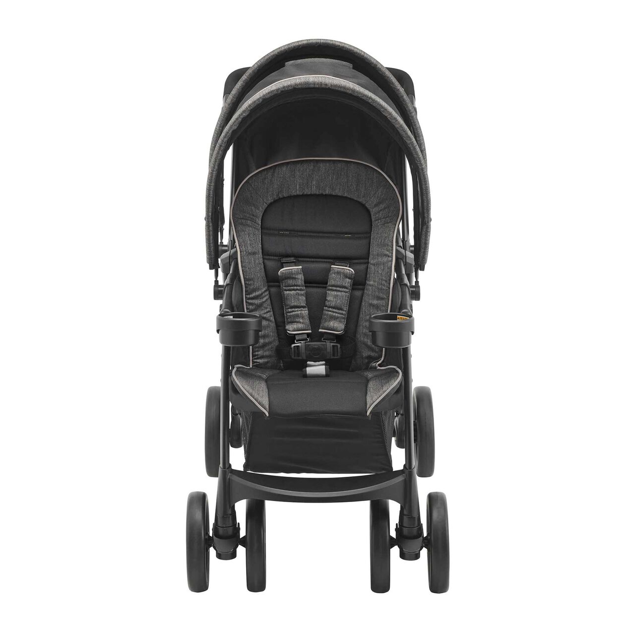 Chicco Cortina Together Stroller in the Minerale Front View image number 1