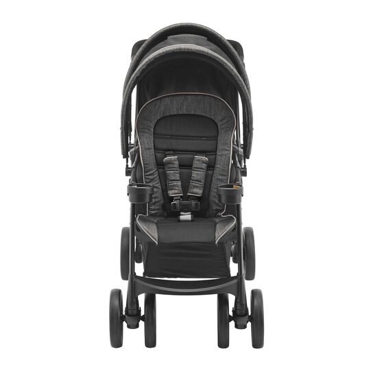 Chicco Cortina Together Stroller in the Minerale Front View image number 1