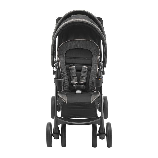 Chicco Cortina Together Stroller in the Minerale Front View image number 1