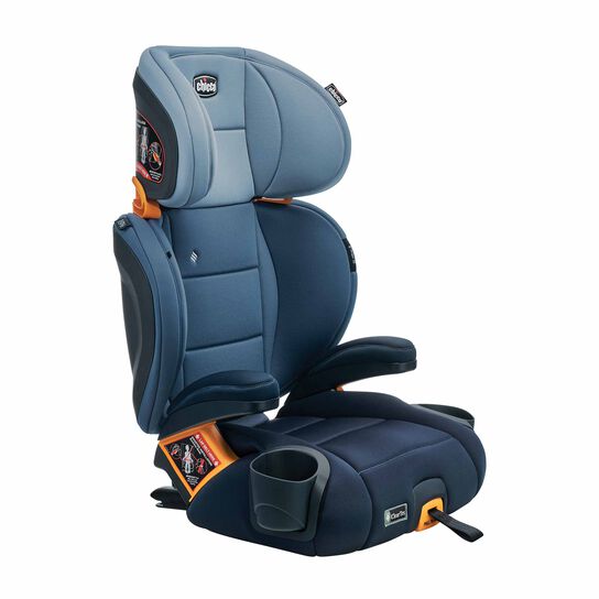 Chicco KidFit ClearTex Plus Car Seat in Reef 3/4 Front View image number 2