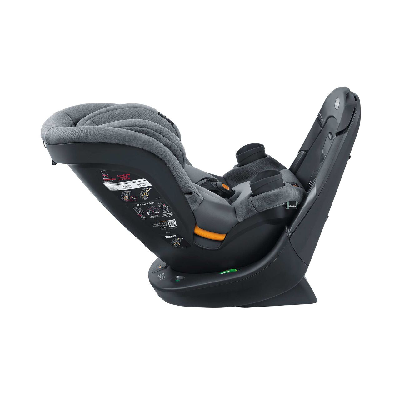 Chicco Fit360 Cleartex Car Seat in Drift Left Profile image number 6