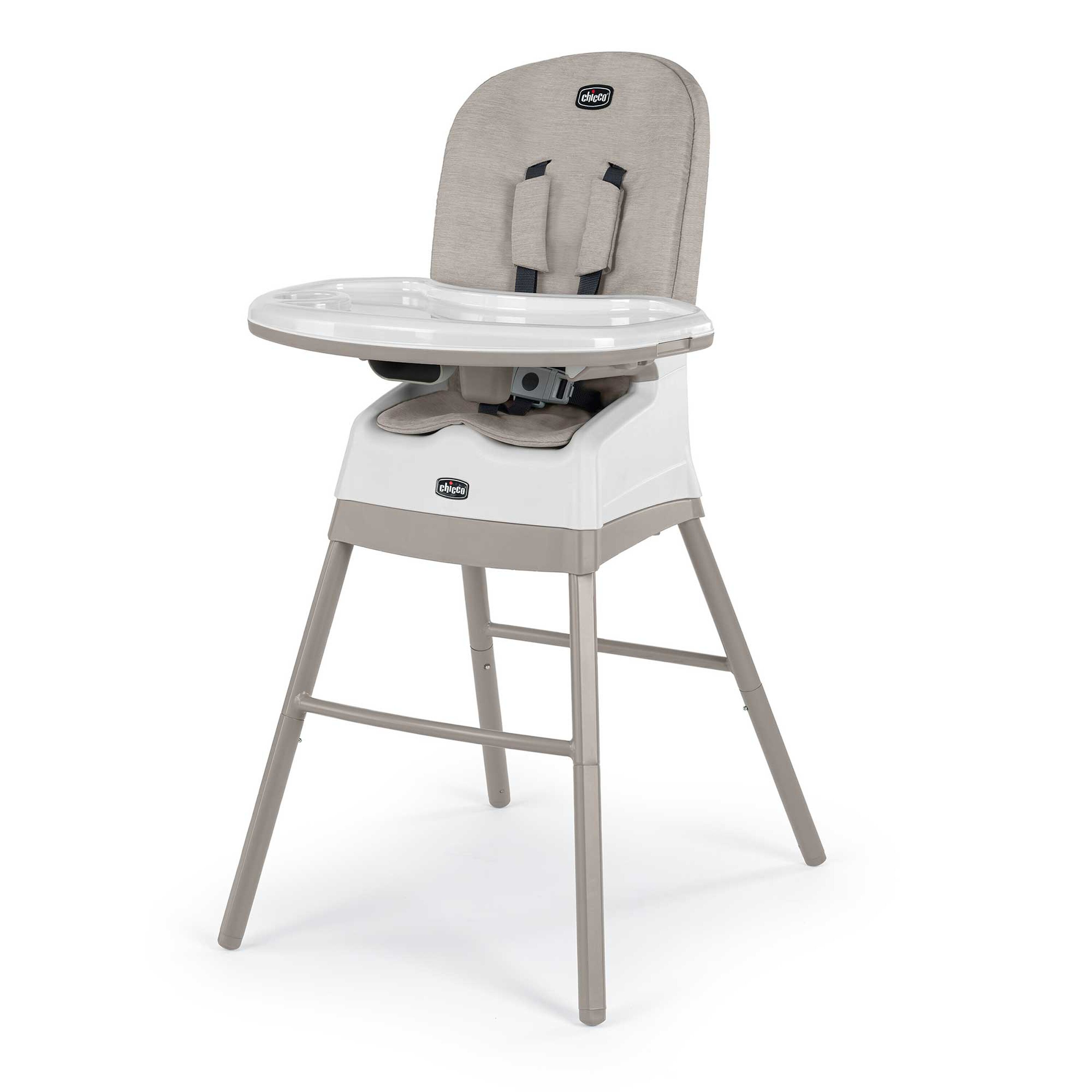 Chicco Stack Hi-Lo High Chair in Sand image number 0