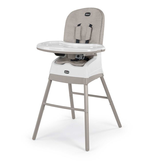 Chicco Stack Hi-Lo High Chair in Sand image number 0
