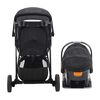 Chicco Viaro Travel System in Black Back View image number 5