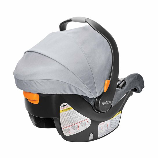 Chicco KeyFit 30 ClearTex in Slate 3/4 Back View image number 4