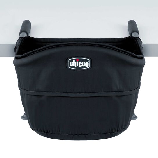 Chicco Caddy Hook-on Chair in Black Back Profile image number 5