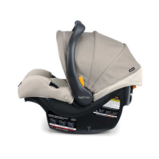 Chicco KeyFit Max Zip ClearTex Car Seat in Sierra Left profile image number 7