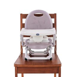 Chicco Pocket Snack Booster Seat in Lavender Front View