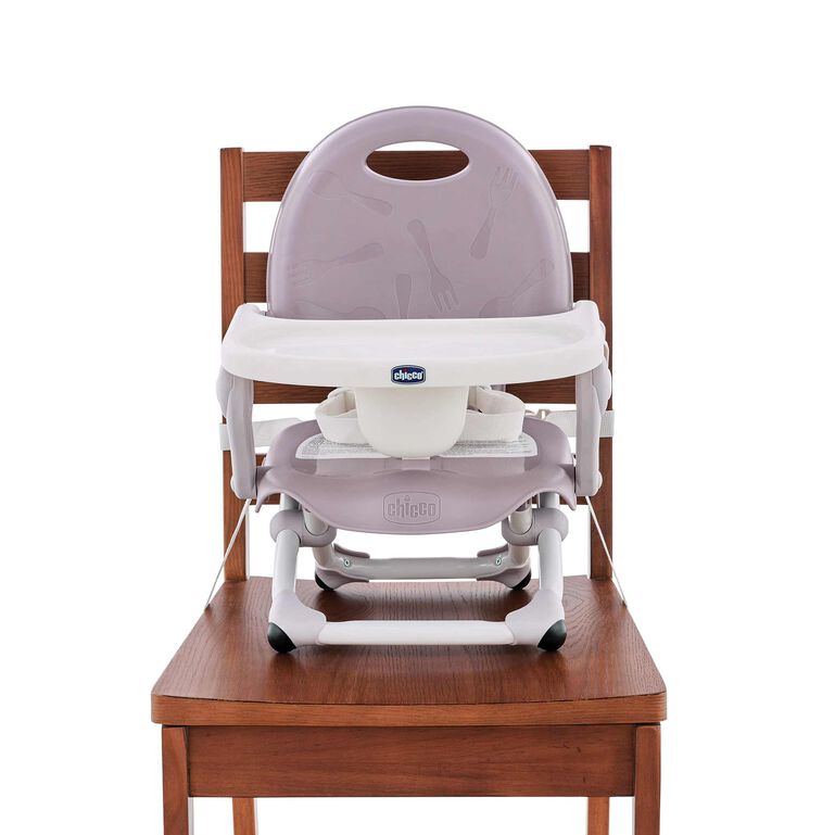 Chicco Pocket Snack Booster Seat in Lavender Front View