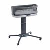 Chicco Close to You SE Bedside Bassinet in Charcoal 3/4 Front View image number 2