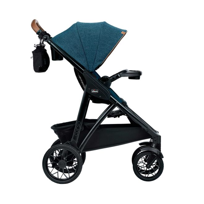 Chicco Corso Primo ClearTex Travel System in Stellar Right profile image number 4